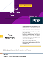 Elegant Furniture Case: Sales Management