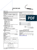 Rht-Probe Temperature and Humidity Sensor: MANUAL - V1.0x