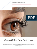 Curso Cílios Sem Segredos: Por Quézia Campos (Designer de Sobrancelhas Micropgmentadora e Lash Designer)