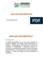 Analise Gravimetrica