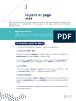 Instructivo para Pago de Pensiones - Certus