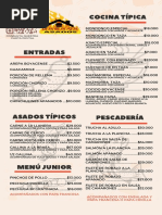 Mi Cabaña Asados (Menu)