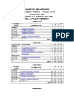 MSC Applied Chemistry