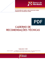 Caderno de Recomendações Técnicas