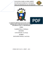 La Responsabilidad Social de Las Empresas Mineras de La Provincia de Pasco en El Desarrollo de La Comunidades