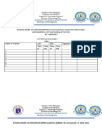 SCHOOL-BASED LAC SESSION (GRADE 10-Curriculum) On Classroom Observation (CO Guidelines, COT and Crafting LP For CO) S.Y. 2020-2021