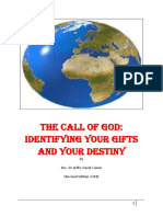 The Call of God - Gifts & Destiny