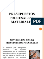 Clase 06 - Presupuestos Procesales y Sustanciales