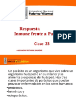 CLASE - 20 Respuesta Inmune A Parásitos