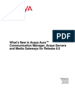 What's New in Avaya Aura Communication Manager, Avaya Servers and Media Gateways For Release 6.0