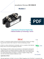 Power Semiconductor Devices: EE 3036 D: Presented by