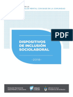 Dispositivos de Inclusion Sociolaboral