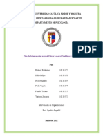 Entrega VI - Plan de Intervención para El Estrés Laboral, Mobbing y Burnout