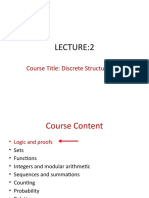 Course Title: Discrete Structure (DS)