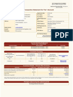 NPS Transaction Statement For Tier I Account: Current Scheme Preference