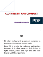 CLOTHING FIT AND COMFORT PPT