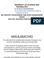 AAR2101 - Building Construction-Introduction & Overview