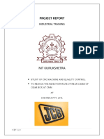 Project Report: Nit Kurukshetra