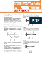 Ejercicios de Momento de Una Fuerza para Guarto Grado de Secundaria