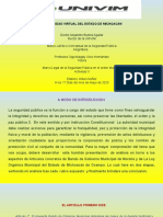 Marco Legal de La Seguridad Pública en El Orden Municipal. Arturo Nuñez.