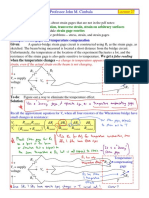 ME345 Professor John M. Cimbala: Example: Strain Gages and Temperature Compensation