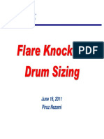 JACOBS Flare KO Drum Sizing