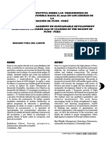 Gestión Prospectiva Sobre Las Dimensiones de Desarrollo Sostenible Hacia El 2030 en Los Líderes de La Región de Puno - Perú