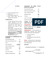 Reviewer (Tax) : National Internal Revenue Taxes Computation For Mixed Income Earner Who Availed 8%