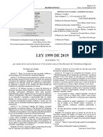 Ley 1999 de 2019 (Día Nacional Del Colombiano Migrante)