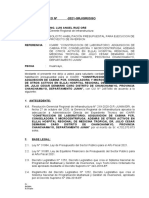 INFORME TECNICO de Habilitacion Pptal DEMARINI