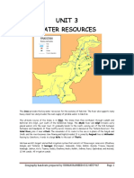 Unit 3 Water Resources