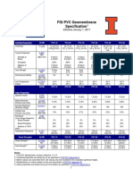 FGI PVC Geomembrane Specification: Effective January 1, 2017