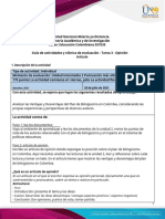 Activity Guide and Evaluation Rubric - Unit 2 - Task 3 - Article - En.es