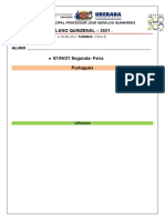 3º Semana de Junho 14 A 18.06.21 Plano de Aula