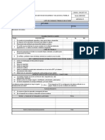 Formatos de Inspeccion Trabajo en Alturas