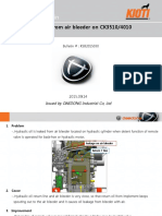 Service Bulletin: Leakage From Air Bleeder On CK3510/4010