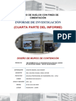 Informe Muros de Contencion