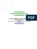 Araujo Jack Alberto - Los Recursos Objeto de Estudio de La Contabilidad