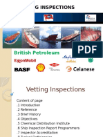 Vetting Inspections: British Petroleum