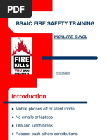 Fire Safety Training