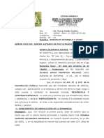 Absolucion de Demanda de Alimentos de Henry Bejarano R.