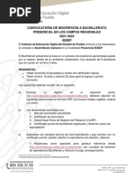 Convocatoria Bachillerato2021