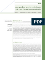 Assistência Ao Segundo e Terceiro Períodos Do Trabalho de Parto Baseada em Evidências