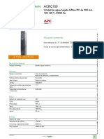 Uniflair Chilled Water InRow Cooling - ACRC100