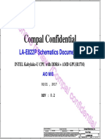 Compal Confidential: LA-E822P Schematics Document