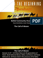 The Call of Abram Powerpoint