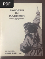 Raiders in Kashmir by Maj Gen Akbar Khan