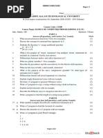 2020-11-05SupplementaryCS100CS100-I - Ktu Qbank