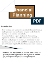 Financial Planning