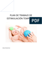 Plan de Trabajo - Estimulación Temprana - Farcy Florencia